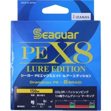 Seaguar Lure Edition Pe 8 Örgü Spin Ip Misina 150MT Multi Color 1.0 Pe