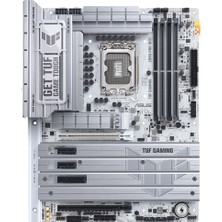 Asus Tuf Gamıng Z890-PRO Wıfı Intel Z890 LGA1851 Ddr5 9066 Dp HDMI 2xusb4 4x M2 Usb3.2 Wifi 7 + Bt Aura Rgb 2.5gbit Lan Atx (Tuf Gamıng Z890-PRO Wıfı) Anakart