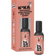 TUKAKA Tuvalet Öncesi Kötü Koku Giderici Sprey, Uzun Ömürlü Banyo ve Tuvalet Kokusu 150 ml - Eucalyptus