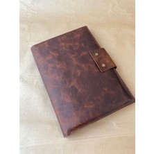 Alesta Leather El Yapımı Hakiki Deri Laptop / Macbook Bigisayar Kılıfı / Çantası / Organizer