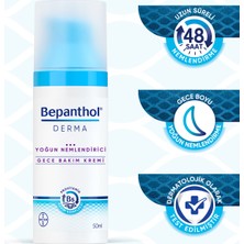 Bepanthol Derma Gece Bakım Kremi + 3 Adet Derma Spf 25 Yüz Bakım Kremi 5ml Hediyeli