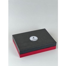 RSE Leather Goods Rse Leather Goodserkek %100 Deri Kemer Cüzdan Anahtarlık Set - 3'lü Set
