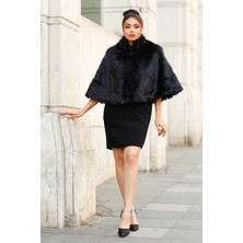 Gelin Etol/gelin Ceket Siyah Pelerin