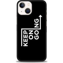 iPhone 15 Plus Kılıf Hd Baskılı - Keep On Going + 9h Nano Ekran Koruyucu