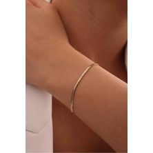 Gianfranco Italyan Ezme Balıksırtı Bileklik