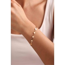 Gianfranco Daire Form Işıltılı Bileklik