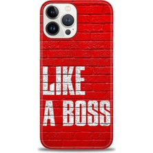 iPhone 15 Pro Max Kılıf Hd Baskılı - Like A Boss + 9h Nano Ekran Koruyucu