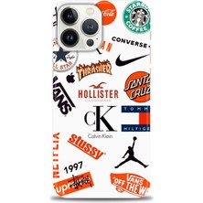 iPhone 15 Pro Kılıf Hd Baskılı - Stussy + 9h Nano Ekran Koruyucu