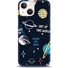 iPhone 15 Kılıf Hd Baskılı - Space Fun + 9h Nano Ekran Koruyucu