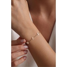 Gianfranco Slim Kalp Işıltılı Bileklik