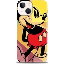 iPhone 15 Kılıf Hd Baskılı - Mickey Mousee + 9h Nano Ekran Koruyucu