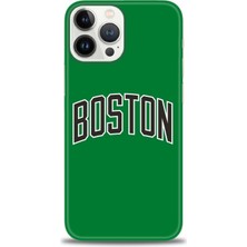 iPhone 16 Pro Max Kılıf Hd Baskılı - Boston Yeşil + 9h Nano Ekran Koruyucu