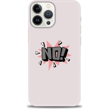 iPhone 15 Pro Kılıf Hd Baskılı - No + 9h Nano Ekran Koruyucu