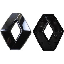 OEK Panjur Arması Ön Ön Logo (Siyah) 628905855R Clıo Iv Fluence Gold