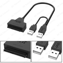 BK Teknoloji USB 2.0 To Sata 2.5" 3.5" Inch HDD SSD Dönüştürücü Adaptör Kablosu