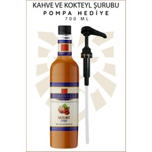 Simonelli Kahve ve Kokteyl Şurubu Fındık 700 ml + Pompa Simonelli