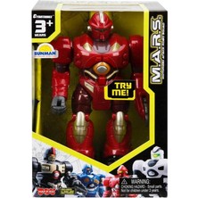 Nessiworld M.a.r.s. Sesli ve Işıklı Yürüyen Robot 18 Cm.