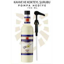 Simonelli Kahve ve Kokteyl Şurubu Vanilya 700 ml + Pompa Sımonellı