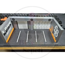 Bi'şeyler Sepeti 1:64 Liberty City Garage Park Diorama Parking Diecast