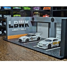 Bi'şeyler Sepeti 1:64 Liberty City Garage Park Diorama Parking Diecast