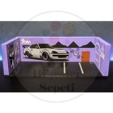 Bi'şeyler Sepeti 1:64 Jdm Diorama Garaj Parking Diecast - Araç Dahil Değildir.