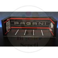 Bi'şeyler Sepeti 1:64 Pagani Diorama Garaj Parking Diecast - Araç Dahil Değildir.