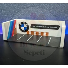 Bi'şeyler Sepeti 1:64 Bmw Diorama Garaj Parking Diecast - Araç Dahil Değildir.