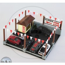 Bi'şeyler Sepeti 1:64 Oto Galeri Dealers Diorama Diecast Showroom (Araç Hariçtir.)