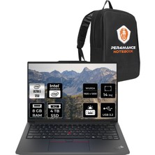 Lenovo Thinkpad E14 Gen 6 Intel Core Ultra 5 125U 8gb 4tb SSD 14'' Fhd+ Fdos Taşınabilir Bilgisayar & Per4 Çanta 21M7002PTXP305