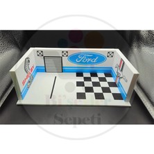 Bi'şeyler Sepeti 1:64 Ford Shelby Diorama Garaj Parking Diecast - Araç Dahil Değildir.