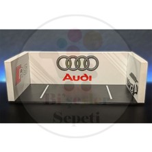 Bi'şeyler Sepeti 1:64 Audi Diorama Garaj Parking Diecast - Araç Dahil Değildir.