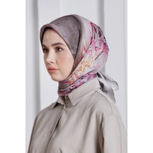 Loryan Scarf Bej Loryan Scarf Diamond Flor Eşarp