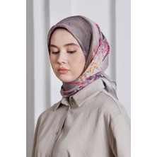 Loryan Scarf Bej Loryan Scarf Diamond Flor Eşarp