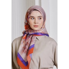 Loryan Scarf Bordo Loryan Scarf Diamond Flor Eşarp