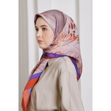 Loryan Scarf Bordo Loryan Scarf Diamond Flor Eşarp