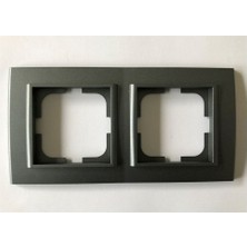 Ovivo Mina İkili Çerçeve Füme