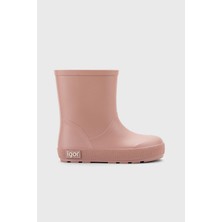 Igor Yogi Pembe Çocuk Yağmur Bot Çizme Rosa W10291-010  PVC Malzeme Kaymaz Taban 25 Numaralı Esnek Tasarım