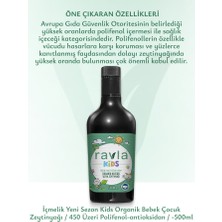 Ravla 2'li Ürün - Kids Yüksek Polifenollü Organik Naturel Sızma Zeytinyağı 500ml / 17 Sebzeli Tarhana 200g