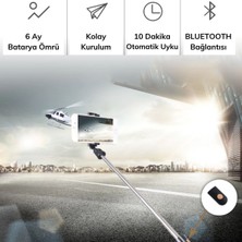 Sabitlenebilir Cep Telefon Tutucu Ayarlanabilir Taşınabilir 3 Ayaklı Tripod Selfi - MRK2166-5610