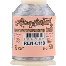 Altınbaşak Oya ve Dantel Ipi 20 gr - Turk - No: 118 - MRK6989-5069