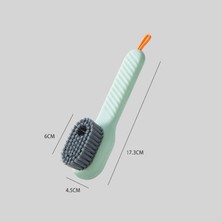 Artukya Ergonomik Saplı Hazneli Temizlik Fırçası - Süet ve Nubuk Ayakkabı Temizleme Fırçası