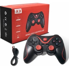 UltraTekno X3 Wireless Kablosuz Oyun Kolu Bluetooth Joystick Gamepad Android Tv Boc