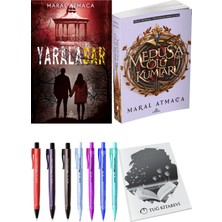 Medusanın Ölü Kumları 3 ve Ephesus Yayınları Yaralasar 4 Maral Atmaca 2'li Set + Hediyeli