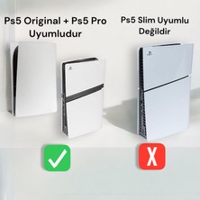 Crodle Ps5 Pro Için Duvar Standı ve Masa Altı Montaj Standı Yerden Tasarruf Rahat Hava Akışı