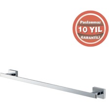 Çelik Banyo Paslanmaz Pirinç Kenzo Uzun Havluluk 50CM