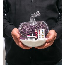 Çiçekbi Teraryum Mini Yeni Iş Kadını -  Mor 3