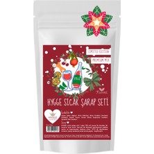 Hygge Foods Hygge Sıcak Şarap Hazırlama Seti - Premium Meyve ve Baharat Karışım - Limited Edition - Mulled Wine Set - Yılbaşı Seti