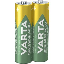 Go İthalat Varta Nı-Mh 1.2V 2100 Mah Hr6 Aa Şarjlı 2li Kalem Pil (4738)