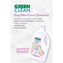 Green Clean Baby Bitkisel Çamaşır Yumuşatıcı 2750 Ml, Çamaşır Deterjanı 5lt ve Rosıe