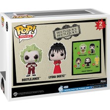Funko Pop! Movies: Beetlejuice Beetlejuice - Beetlejuice And Lydia Deetz, 2-Pack